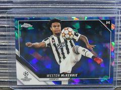 Weston McKennie Soccer Cards 2021 Topps Chrome Sapphire UEFA Champions League Prices
