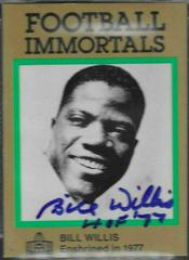 Bill Willis #126 Football Cards 1985 Football Immortals Prices