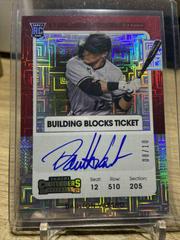 Daulton Varsho [Autograph Building Blocks] #101 Baseball Cards 2021 Panini Contenders Prices