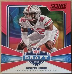 Denzel Ward [Red] #11 Football Cards 2018 Score NFL Draft Prices