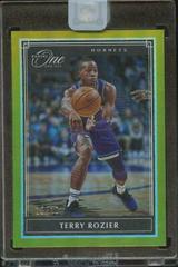 Terry Rozier [Gold] #4 Basketball Cards 2019 Panini One and One Prices