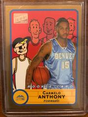 Carmelo Anthony [Gold] #278 Basketball Cards 2003 Bazooka Prices