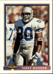 Terry Wooden #507 Football Cards 1991 Bowman Prices