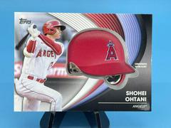 Shohei Ohtani #BH-SO Baseball Cards 2022 Topps Batting Helmet Relic Prices