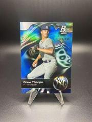 Drew Thorpe [Blue] #TOP-10 Baseball Cards 2023 Bowman Platinum Top Prospects Prices