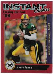 Brett Favre [Red] #IC-10 Football Cards 2022 Panini Classics Instant Prices