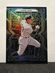 Aaron Judge #36 Baseball Cards 2022 Panini Chronicles Obsidian Prices