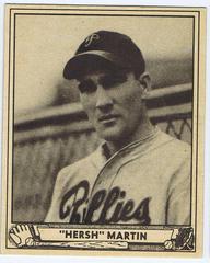 Hersh Martin Baseball Cards 1940 Play Ball Prices