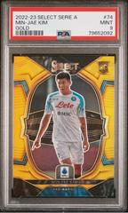 Min jae Kim [Gold] Soccer Cards 2022 Panini Select Serie A Prices