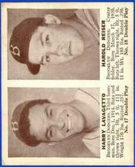 Harry Lavagetto, Harold Reiser Baseball Cards 1941 Double Play Prices