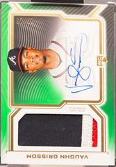 Vaughn Grissom [Green] #DRPC-VG Baseball Cards 2023 Topps Definitive Rookie Patch Autographs Collection Prices