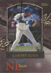 Sammy Sosa [NL Team] #AT9 Baseball Cards 2000 Topps All Topps Prices