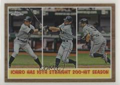 Ichiro [Refractor] Baseball Cards 2011 Topps Heritage Chrome Prices