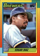 Edgar Diaz Baseball Cards 1990 Topps Traded Prices