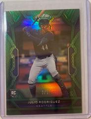 Julio Rodriguez [Green] #33 Baseball Cards 2022 Panini Chronicles Certified Prices