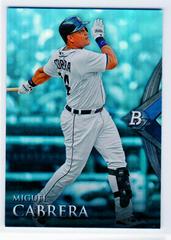 Miguel Cabrera [Blue Sapphire] #6 Baseball Cards 2014 Bowman Platinum Prices