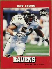 Ray Lewis Football Cards 2001 Upper Deck Vintage Prices