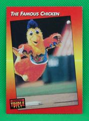 The Famous Chicken Baseball Cards 1992 Panini Donruss Triple Play Prices