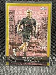 Josef Martinez [Gold] Soccer Cards 2023 Topps Chrome MLS Big City Strikers Prices