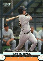 Chris Bass #170 Baseball Cards 2001 Stadium Club Prices
