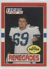 Joel Patten Football Cards 1985 Topps USFL Prices