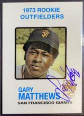 Gary Matthews Baseball Cards 2001 Topps Archives Autographs Prices