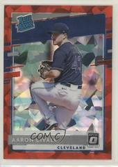 Aaron Civale [Red Cracked Ice] #88 Baseball Cards 2020 Panini Donruss Optic Prices