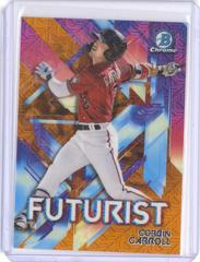 Corbin Carroll [Orange Refractor Mega Box Mojo] #FUT-CC Baseball Cards 2021 Bowman Chrome Futurist Prices