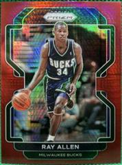 Ray Allen [Red Hyper Prizm] Basketball Cards 2021 Panini Prizm Prices