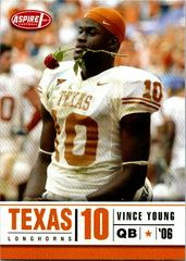 Vince Young #3 Football Cards 2006 Sage Aspire Prices