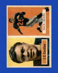 J.C. Caroline Football Cards 1957 Topps Prices