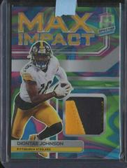 Diontae Johnson [Neon Marble] Football Cards 2022 Panini Spectra Max Impact Prices
