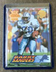 Barry Sanders [Pop Warner] #63 Football Cards 1994 Collector's Edge Prices