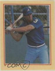 Dale Murphy #17 Baseball Cards 1984 Fleer Stickers Prices