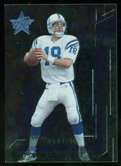 Peyton Manning [Longevity] Football Cards 2001 Leaf Rookies & Stars Prices