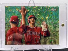 Shohei Ohtani [Superfractor] Baseball Cards 2023 Topps Chrome Update Celebracion Prices
