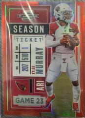 Kyler Murray [Red] Football Cards 2020 Panini Contenders Optic Prices