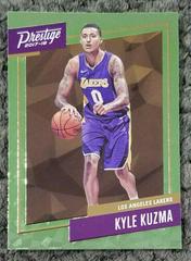 Kyle Kuzma [Bright Green] Basketball Cards 2017 Panini Prestige Micro Etch Rookies Prices