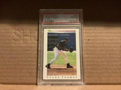 Frank Thomas [Series I] Baseball Cards 1992 Classic Prices
