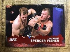Spencer Fisher [Ruby] Ufc Cards 2009 Topps UFC Round 2 Prices