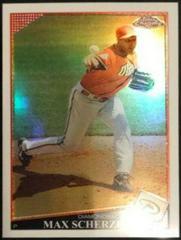 Max Scherzer [Refractor] #69 Baseball Cards 2009 Topps Chrome Prices