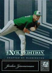 Jordan Zimmerman #26 Baseball Cards 2007 Donruss Elite Extra Edition Prices