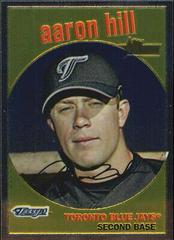 Aaron Hill #C140 Baseball Cards 2008 Topps Heritage Chrome Prices
