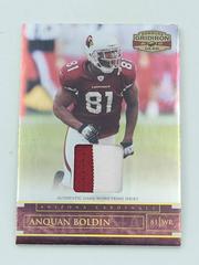 Anquan Boldin [Platinum Holofoil] #39 Football Cards 2007 Panini Donruss Gridiron Gear Prices