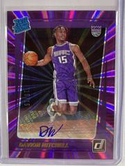 Davion Mitchell [Signatures Purple Laser] Basketball Cards 2021 Panini Donruss Prices