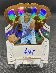 Ja Morant [Gold] Basketball Cards 2019 Panini Crown Royale Rookie Autographs Prices