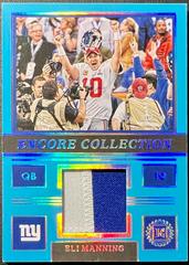 Eli Manning [Sapphire] #EC-6 Football Cards 2022 Panini Encased Encore Collection Prices