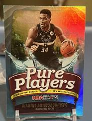 Giannis Antetokounmpo [Holo] Basketball Cards 2022 Panini Hoops Pure Players Prices