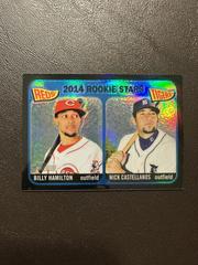 Billy Hamilton, Nick Castellanos [Black Refractor] #243 Baseball Cards 2014 Topps Heritage Chrome Prices