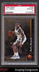 A.C. Green Basketball Cards 1998 Finest Prices